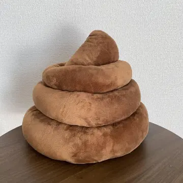 똥 봉제 인형 모자 똥 모양