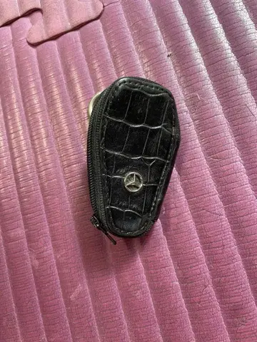 Mercedes Benz 크로커다일풍 키케이스 블랙
