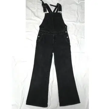 R.H.vintage 오버롤 블랙