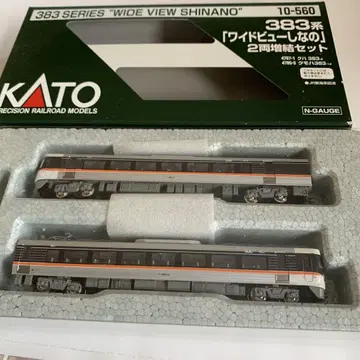 KATO 383계 와이드 뷰 시나노 2량 편성