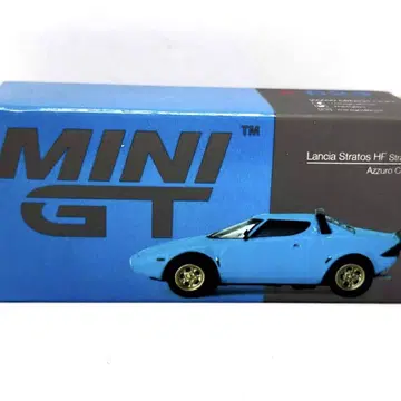 MINIGT 624 란치아 스트라토스 HF Stradale Azzuro
