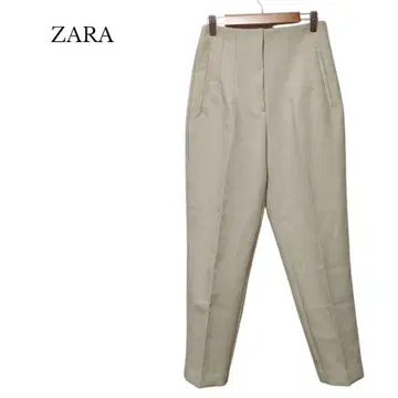 [ ZARA ] 아이보리 테이퍼드 팬츠 프리 사이즈