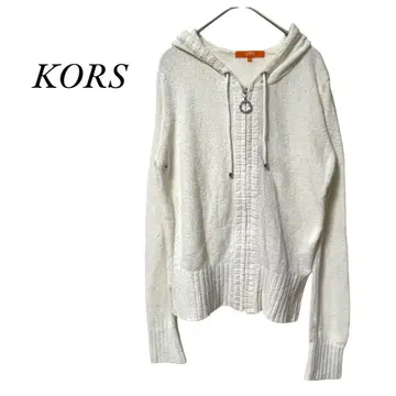 마이클코어스 KORS 후드 부착 니트 가디건 michael kors