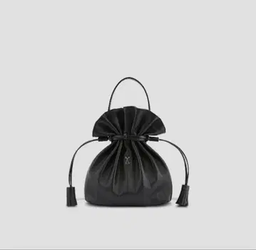 JOSEPH&STACEY 럭키 플리츠 크로스 리치 블랙