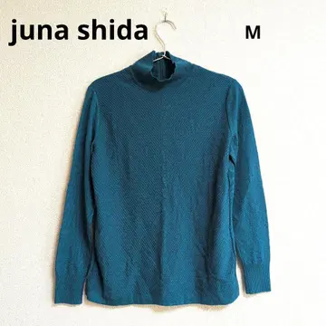 0260 junashida 준아시다 하이넥 스웨터 절개 디자인 M