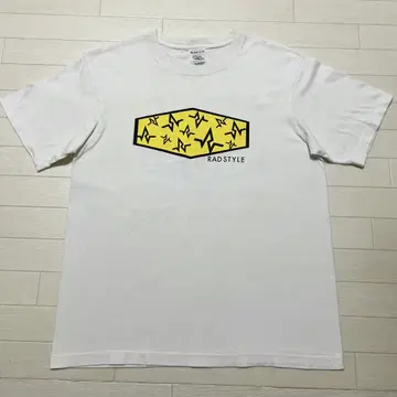RAD STYLE 데일리 로고 T셔츠 L 타카하시 유스케