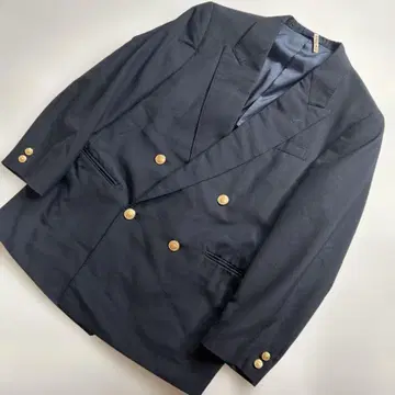 [뉴요커] 자켓 테일러드 더블 골드 버튼 네이비