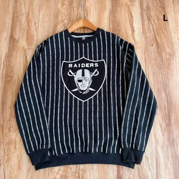 NFL 라스베이거스 레이더스 자수 올 패턴 맨투맨