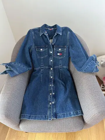 Tommy Hilfiger 데님 코트