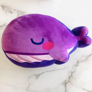 BTS BT21 TinyTan 타이니탄 봉제 인형 고래 쿠션