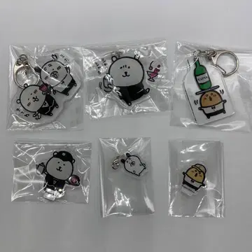 농담곰 카페 아크릴 키링 세트