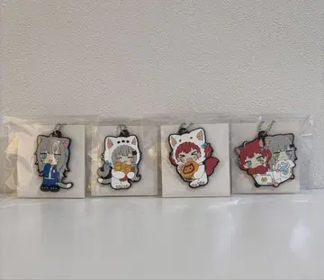 nachoneco x 아카미카루비 트레이딩 러버 키링