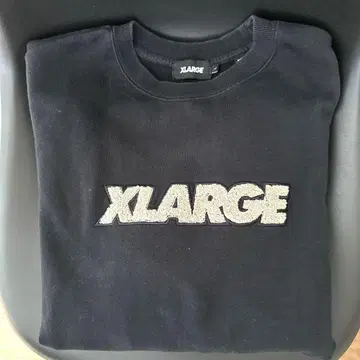 새상품급 XLARGE 블랙 맨투맨 L