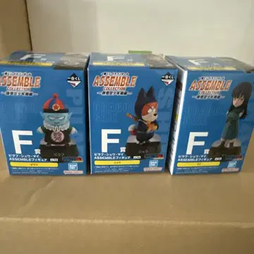 드래곤볼 ASSEMBLE COLLECTION F상 3체 세트