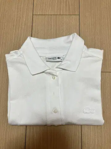 LACOSTE 화이트 원피스