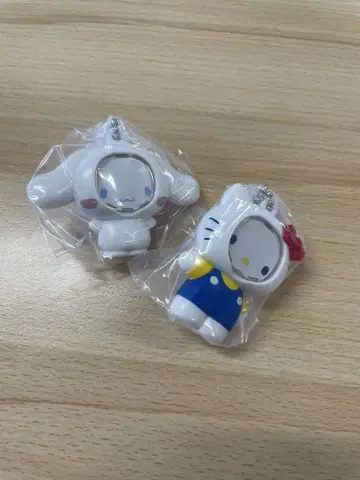 산리오 사진 프레임 마스코트 (헬로키티, 시나모롤)
