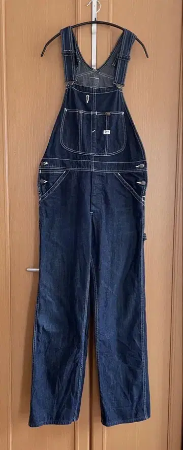 Lee 인디고 오버롤 살로펫 LM4254 S