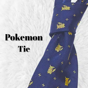 [초레어] 포켓몬 초대 피카츄 넥타이 Pokemon tie