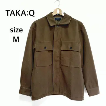TAKA:Q 브라운 자켓 M