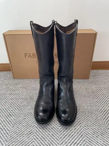 FABIO RUSCONI 부츠 39 25 25.5 파비오 루스코니