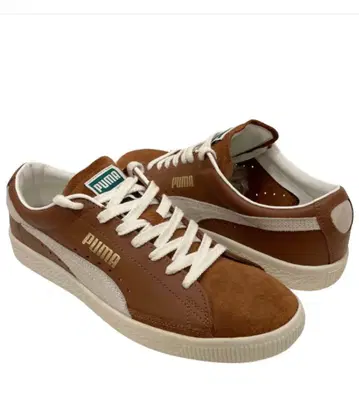 [ 미사용 새상품 ] PUMA 스니커즈 basket 모카 23.0cm