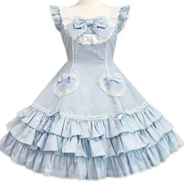 angelic pretty Cute Heart 오버롤 스커트 색스