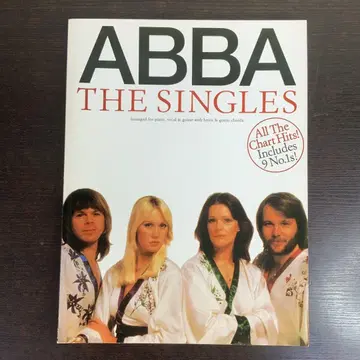 ABBA THE SINGLES 피아노 보컬 기타 악보 스코어 레어