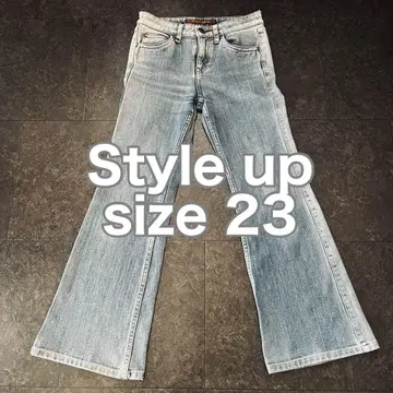 UNIQLO 스타일업 미라인 부츠컷 데님 플레어 데님
