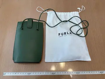 FURLA 그린 스마트폰 숄더백
