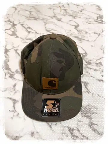 K2 STARTER Carhartt 카모플라쥬 캡 모자