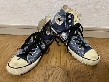 컨버스 converse 패치워크 데님 하이컷 스니커즈 25.5