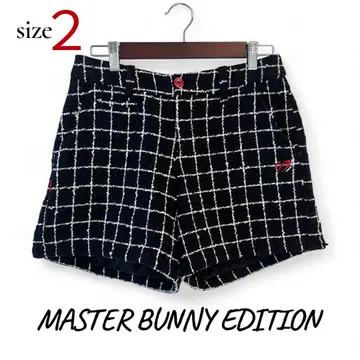 MASTER BUNNY EDITION 체크 무늬 팬츠 사이즈 2