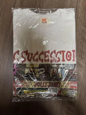 80s RC SUCCESSION T셔츠 키노시타 세이시로 미사용