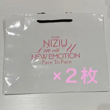 NiziU 오차노이케다 쇼핑백 2개 세트