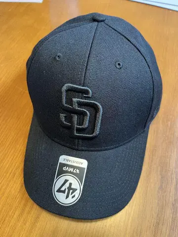 47 Brand 블랙 SD 로고 야구 모자