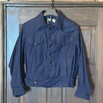 40s 50s 빈티지 영국군 로얄 네이비 배틀 드레스 자켓