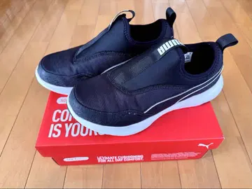 새상품급 PUMA 푸마) 트레이닝 스니커즈 필 슬립온 와이드