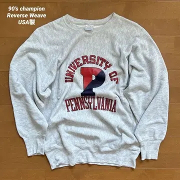 [ 빈티지 ] 90's 챔피온 리버스 위브 3단 프린트 USA