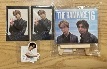후지와라 이츠키 포토 카드 스티커 미니 캔버스 랑페 THE RAMPAGE