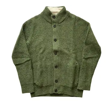 LAND'S END 램 울 블렌드 스웨터 자켓 M 25091413