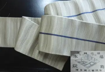 순수 실크 남성용 오비 문남대 댄디즘 멋 일본 이름 모래색