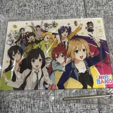 SHIROBAKO 캐스트 사인 포함 클리어 파일, 아크릴 스탠드