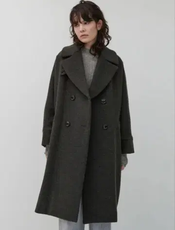 TICCA / 티카 텐트 코트 차콜 그레이