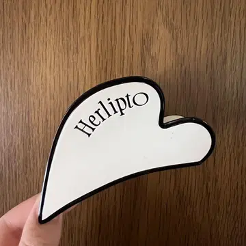 Herlipto Bicolor Heart Hair Clip