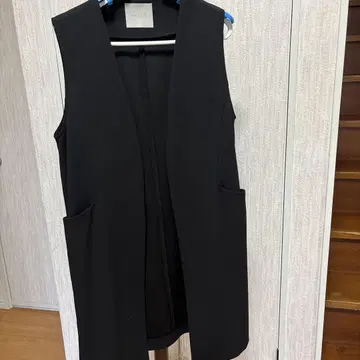 UNFILO 노카라 자켓 블랙