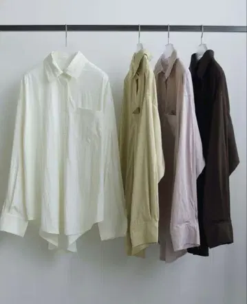 anuke 앙누크 Chambray 오버 셔츠