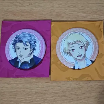 시라타카 세이지 혼다 코우 콜라보 카페 캔뱃지