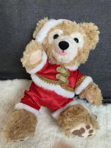 더피 산타 코스튬 오르골 봉제 인형