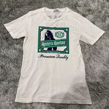 Hysteric Glamour T셔츠 S 사이즈 화이트