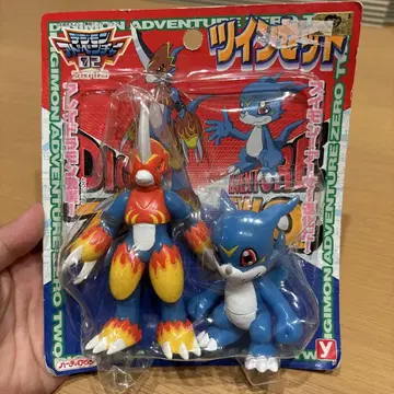 디지몬 어드벤처 트윈 세트 소프트 비닐 피규어